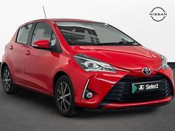 Red Used 2019 Toyota Yaris Hatchback | £10,500 (Fair price)