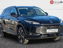 Metallic black pearl Used 2024 MG HS Trophy SUV | £21,750 (Expensive)