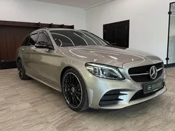 Silver Used 2019 Mercedes C300 AMG Line Premium Estate | £22,090 (Fair price)