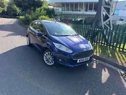 Blue Used 2016 Ford Fiesta Titanium X Hatchback | £5,395 (Fair price)