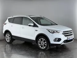 White Used 2017 Ford Kuga Titanium SUV | £9,650 (Fair price)