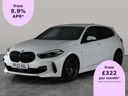 White Used 2022 BMW 118 M Sport Hatchback | £22,301 (Fair price)