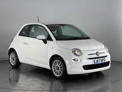 White Used 2018 Fiat 500 Pop Star Hatchback | £6,450 (Fair price)