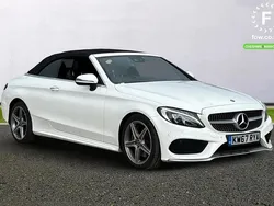 White Used 2018 Mercedes C250 Active Cabriolet | £19,299 (Fair price)