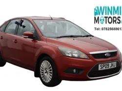 Red Used 2009 Ford Focus Titanium | £2,195 (Good price)