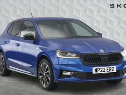 Race blue metallic Used 2022 Skoda Fabia Monte Carlo Hatchback | £18,887 (Fair price)