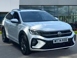 White Used 2024 VW Taigo R-line SUV | £23,324 (Fair price)