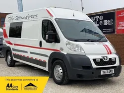 White Used 2013 Peugeot Boxer Van | £12,990