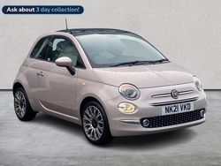 Pink Used 2021 Fiat 500 Star Hatchback | £9,986 (Fair price)
