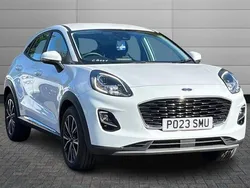 White Used 2023 Ford Puma Titanium Hatchback | £16,850 (Fair price)