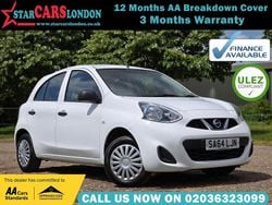 White Used 2014 Nissan Micra Visia Hatchback | £6,000 (Fair price)