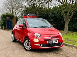 Red Used 2018 Fiat 500 Lounge Hatchback | £4,990 (Good price)