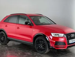 Red Used 2018 Audi Q3 Black Edition SUV | £17,600 (Super price)