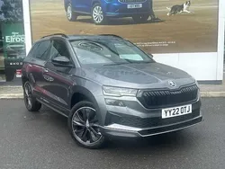 Graphite grey metallic Used 2022 Skoda Karoq SportLine SUV | £26,995