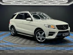 White Used 2013 Mercedes ML350 SUV | £8,790 (Fair price)