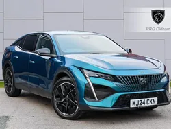 Blue Used 2024 Peugeot 408 GT Sedan | £29,500