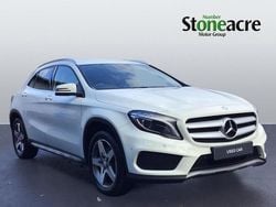 White Used 2015 Mercedes GLA250 AMG line SUV | £12,500 (Fair price)
