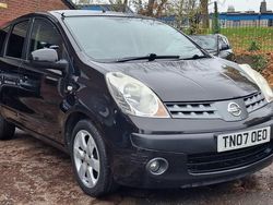 Black Used 2007 Nissan Note MPV | £1,995 (Fair price)