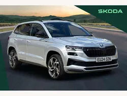 Silver Used 2024 Skoda Karoq SportLine SUV | £26,395 (Fair price)