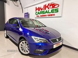Blue Used 2017 Seat Leon XCELLENCE Hatchback | £9,995 (Fair price)