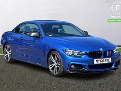 Blue Used 2019 BMW 420 M Sport Cabriolet | £17,799 (Fair price)