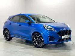 Blue Used 2021 Ford Puma ST-Line X SUV | £16,499 (Fair price)