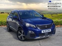 Blue Used 2019 Peugeot 3008 Allure Hatchback | £11,450 (Fair price)