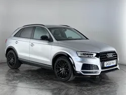 Silver Used 2018 Audi Q3 Black Edition SUV | £15,500 (Super price)