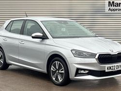 Brilliant silver metallic Used 2022 Skoda Fabia SE Hatchback | £14,490 (Fair price)