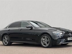 Black Used 2020 Mercedes E300 AMG line Sedan | £25,500