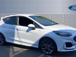 White Used 2022 Ford Fiesta ST-Line Hatchback | £13,645 (Fair price)