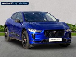 Blue Used 2021 Jaguar I-Pace SUV | £20,389 (A bit pricey)