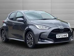 Grey Used 2022 Toyota Yaris Hybrid Design Hatchback | £16,750 (Fair price)