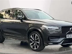 Special metallic platinum grey Used 2024 Volvo XC90 Plus SUV | £47,217 (Fair price)