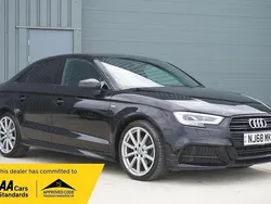 Black Used 2018 Audi A3 Black Edition Sedan | £15,495 (Fair price)