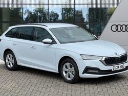 White Used 2024 Skoda Octavia SE Technology Estate | £24,849 (A bit pricey)