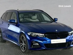 Blue Used 2021 BMW 320 M Sport Estate | £30,000 (Expensive)