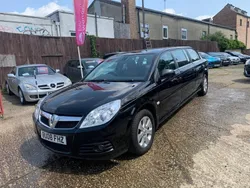 Black Used 2008 Vauxhall Vectra Design Edition Sedan | £4,995
