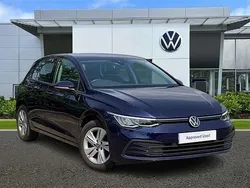 Atlantic blue Used 2021 VW Golf VIII Life Hatchback | £13,944 (Good price)