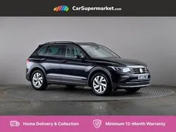 Black Used 2022 VW Tiguan Life SUV | £19,197 (Fair price)