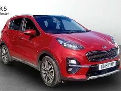 Red Used 2019 Kia Sportage 4 SUV | £14,295 (Fair price)