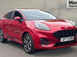 Red Used 2023 Ford Puma Gen-E ST-Line SUV | £17,248