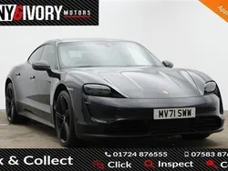 Black Used 2021 Porsche Taycan Performance Package Sedan | £65,988