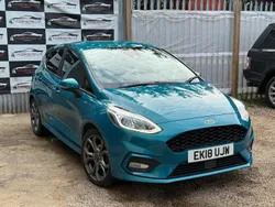 Blue Used 2018 Ford Fiesta ST-Line Hatchback | £6,995 (Good price)