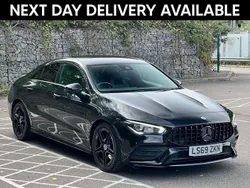 Black Used 2019 Mercedes CLA200 AMG line Coupe | £20,500 (Fair price)