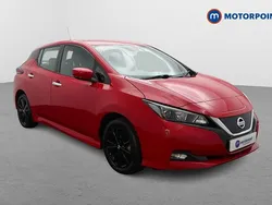 Red Used 2021 Nissan Leaf Acenta Hatchback | £7,999 (Good price)