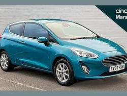 Blue Used 2018 Ford Fiesta Zetec Hatchback | £7,681 (Good price)