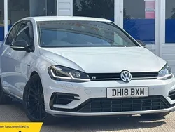 Silver Used 2018 VW Golf VII R Hatchback | £19,500 (Fair price)