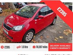 Red Used 2015 Skoda Citigo SE Hatchback | £2,395 (Fair price)