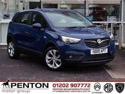Blue Used 2019 Vauxhall Crossland X SUV | £7,990 (Fair price)